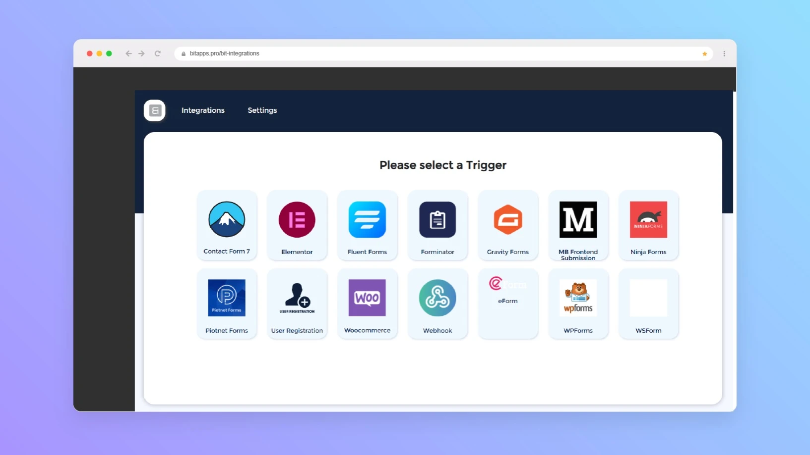 Bit Integrations Connect WordPress with External Apps Easily — screenshot 2