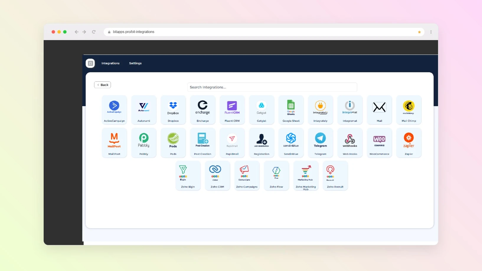 Bit Integrations Connect WordPress with External Apps Easily — screenshot 3
